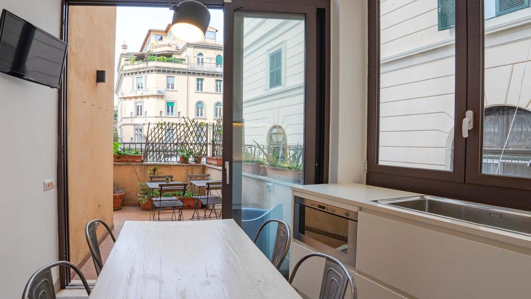 Cozy Nest With Terrace In Trastevere Rom Exterior foto